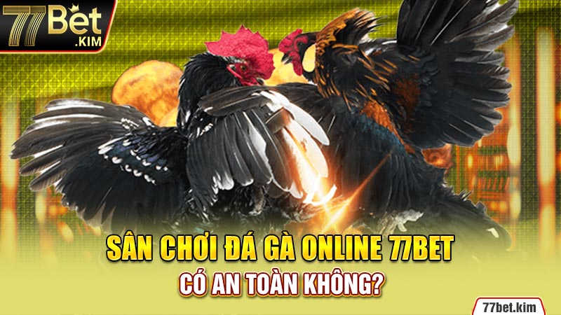 Sân chơi đá gà online 77BET có an toàn không?